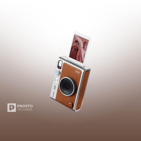 Фотоаппарат моментальной печати Fujifilm Instax Mini Evo Коричневый